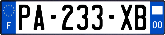 PA-233-XB