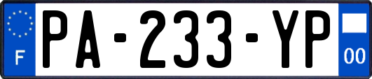 PA-233-YP