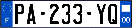 PA-233-YQ