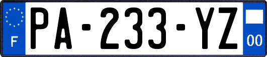 PA-233-YZ