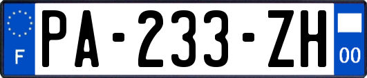 PA-233-ZH