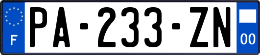 PA-233-ZN