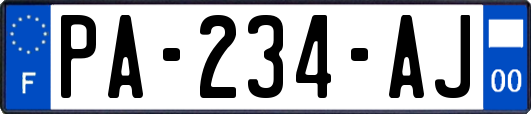 PA-234-AJ