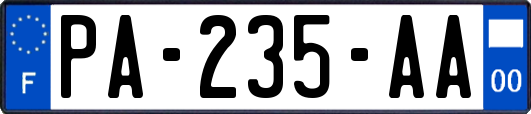 PA-235-AA