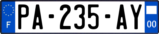 PA-235-AY