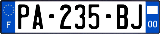 PA-235-BJ
