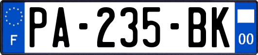 PA-235-BK