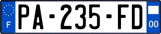 PA-235-FD