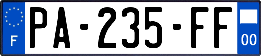 PA-235-FF