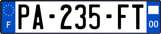 PA-235-FT