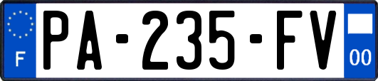 PA-235-FV