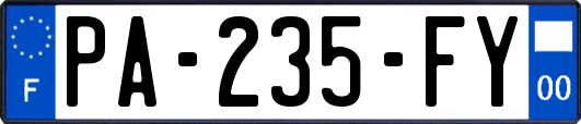 PA-235-FY