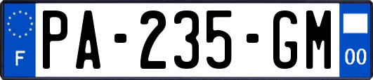 PA-235-GM
