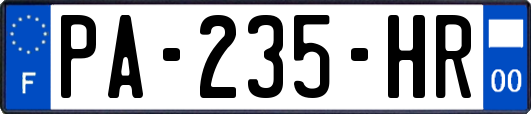 PA-235-HR
