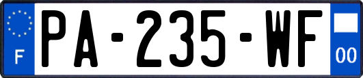PA-235-WF