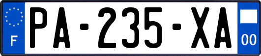 PA-235-XA