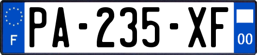 PA-235-XF