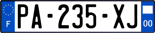 PA-235-XJ