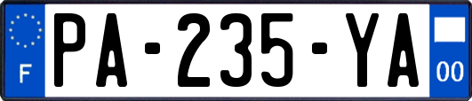 PA-235-YA