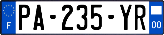 PA-235-YR