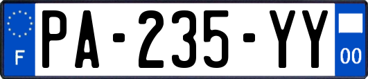 PA-235-YY