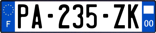 PA-235-ZK