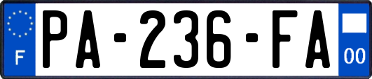 PA-236-FA