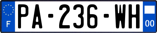PA-236-WH