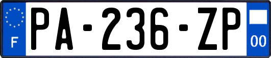 PA-236-ZP