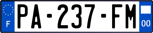 PA-237-FM