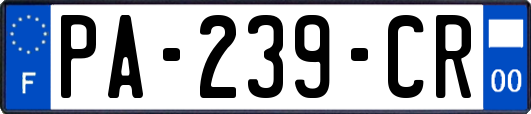 PA-239-CR