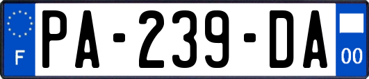 PA-239-DA