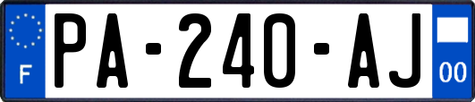 PA-240-AJ