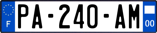 PA-240-AM