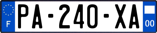 PA-240-XA
