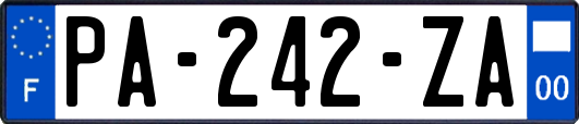 PA-242-ZA