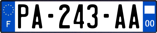 PA-243-AA