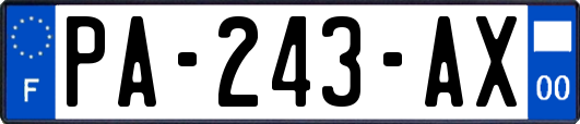 PA-243-AX