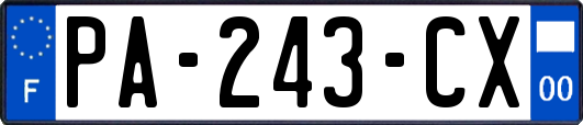 PA-243-CX