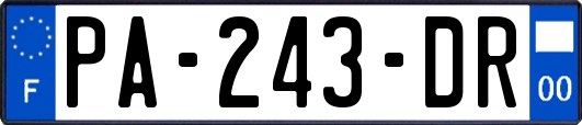 PA-243-DR