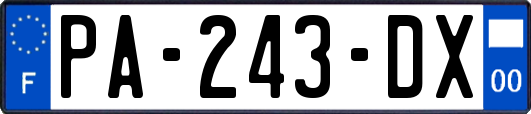 PA-243-DX