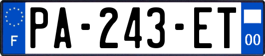 PA-243-ET