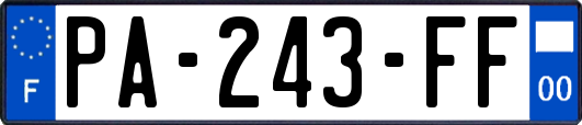PA-243-FF