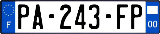 PA-243-FP