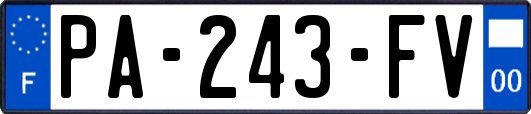 PA-243-FV