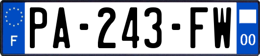 PA-243-FW