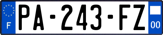 PA-243-FZ