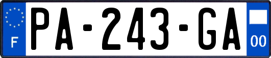 PA-243-GA