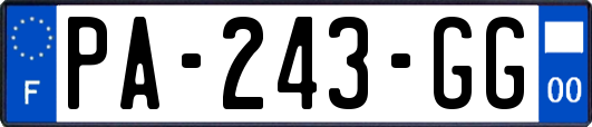 PA-243-GG