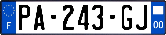 PA-243-GJ